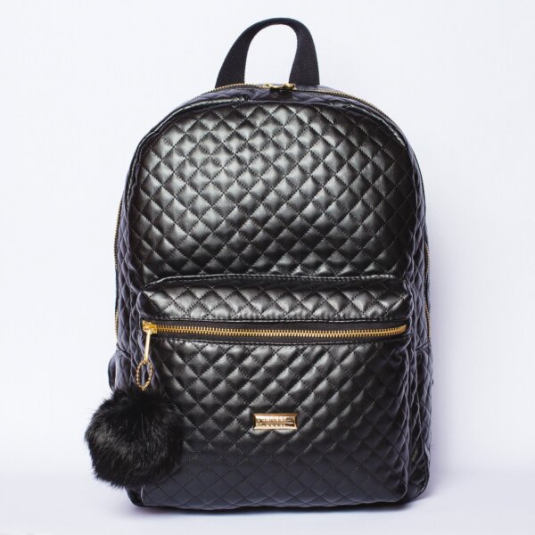 Mochila Feminina Angel Matelassê Couro