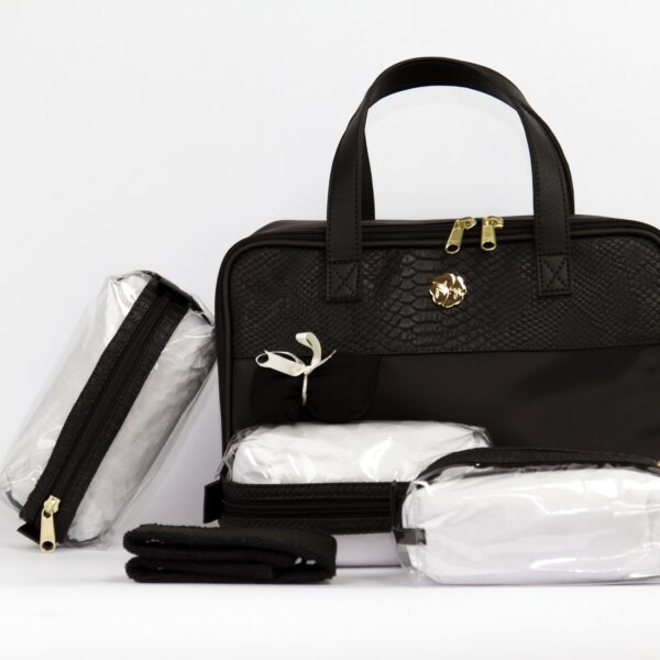 Necessaire Kit Viagem Croco