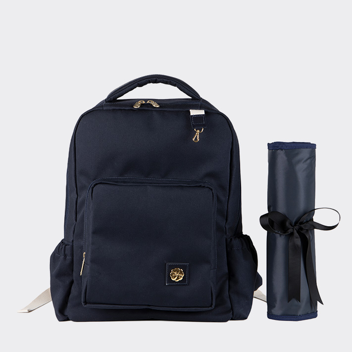 Helena Azul Marinho com Trocador