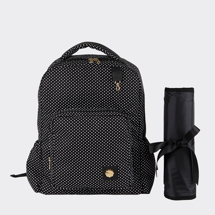 Helena Poá Preta com Trocador