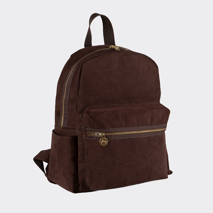 Marina Suede Marrom Lateral